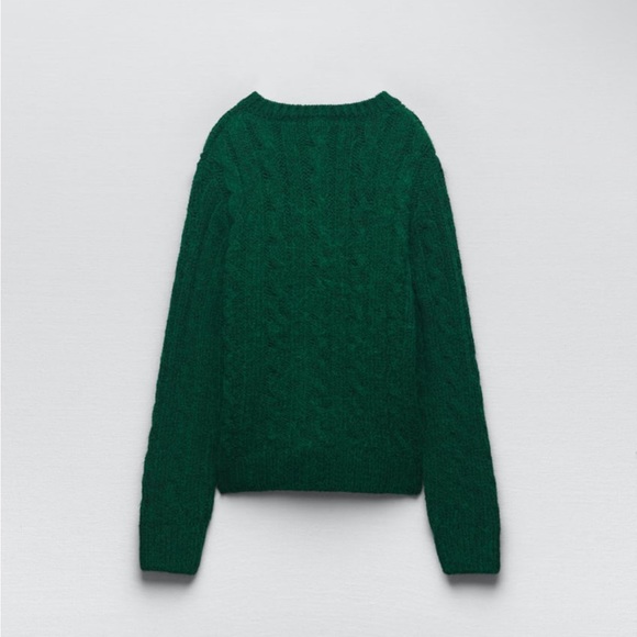 Zara Sweaters Zara Knit Cardigan With Jewel Buttons Poshmark